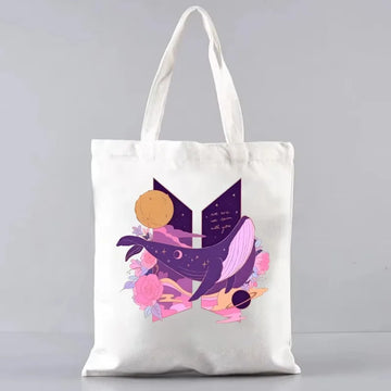 K-Pop Logo Tote Bag