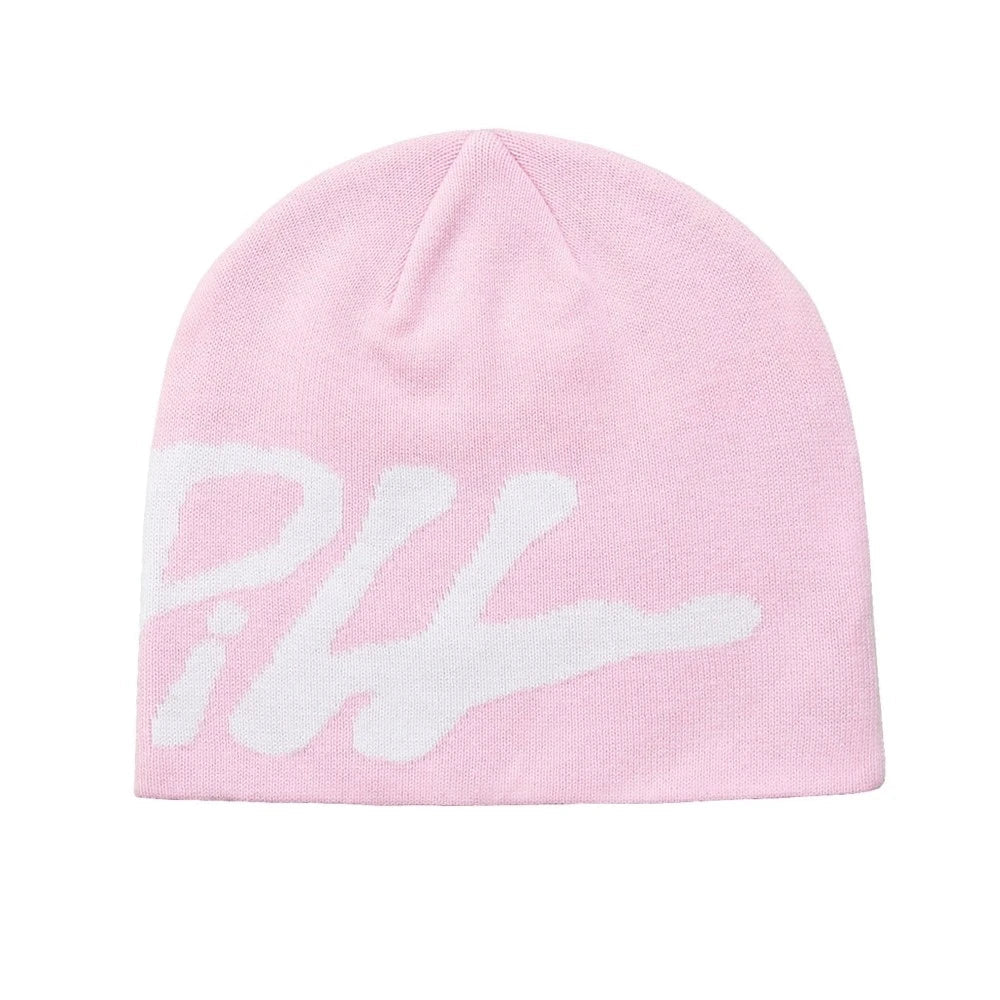 Y2k Knitted Pink Beanies
