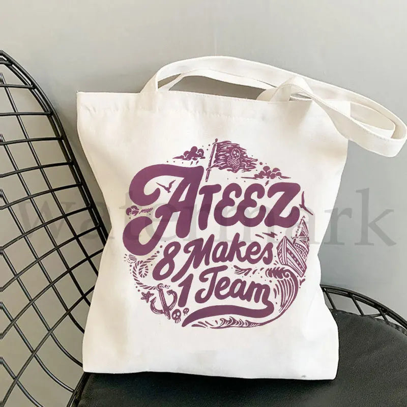 8 Makes 1 Team Tote Bag
